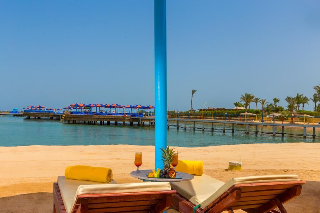 Hawaii Palm Resort & Aqua Park Hurghada Exterior foto